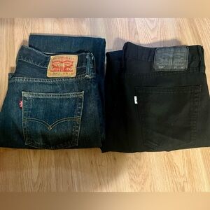 Men’s Levi Strauss & CO. 514 Jeans size 31x32 (Bundle of 2)